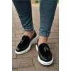 CH002 - RBT Loafer Verniciata Erkek Ayakkabı SIYAH