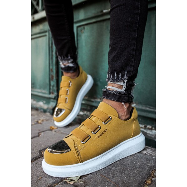 CH251 - SBT Mirror Suede Erkek Ayakkabı CAMEL