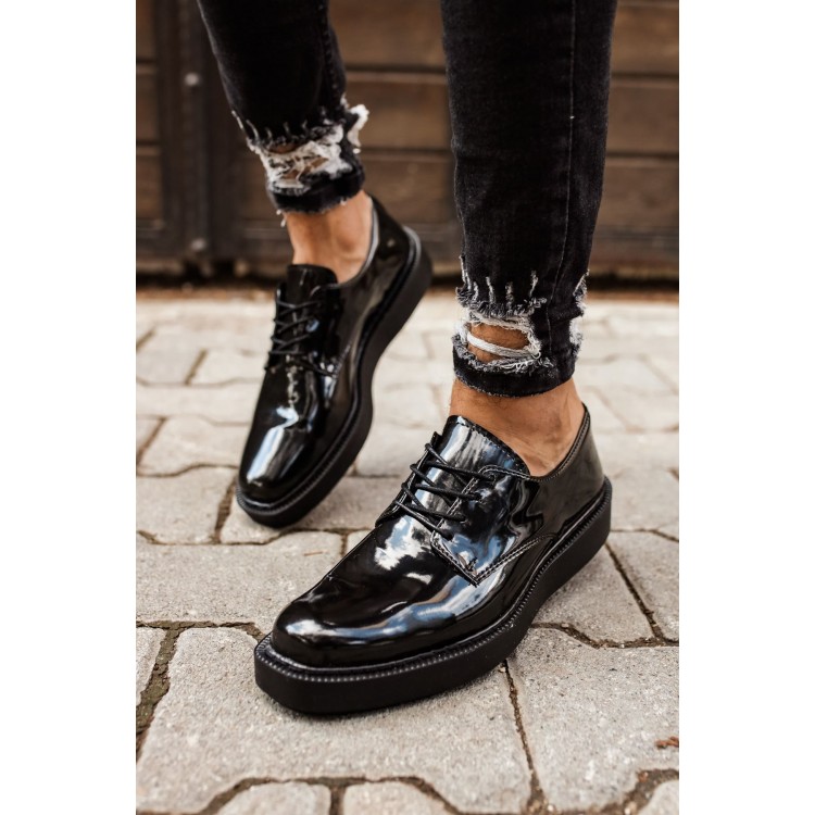 CH001 - RST Classic Lace Erkek Ayakkabı SIYAH