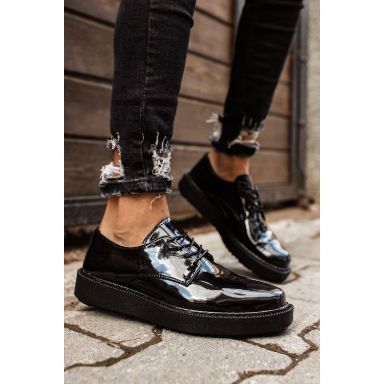 CH001 - RST Classic Lace Erkek Ayakkabı SIYAH