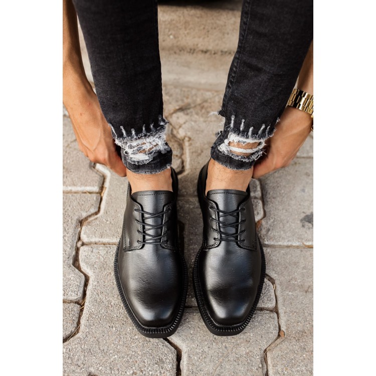 CH001 - FST Classic Lace Erkek Ayakkabı SIYAH