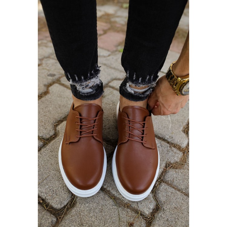 CH003 - CBT Pelle Classica Erkek Ayakkabı TABA