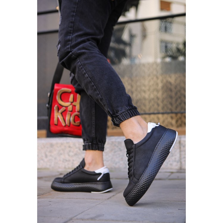 CH107 - CST Felibord Erkek Ayakkabı SIYAH/BEYAZ