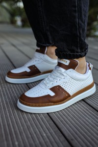 CH201 - CBT Hercules Erkek Ayakkabı TABA/BEYAZ