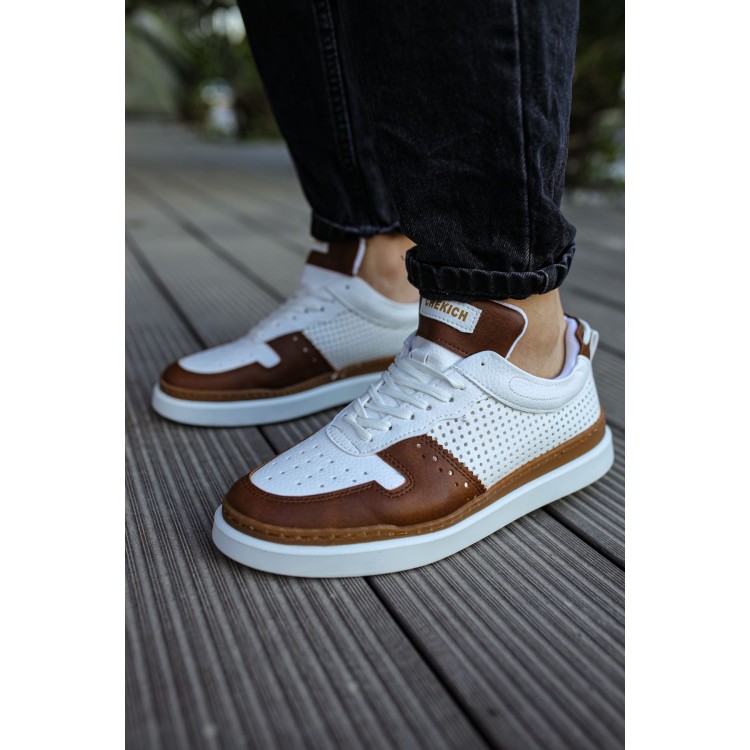 CH201 - CBT Hercules Erkek Ayakkabı TABA/BEYAZ CH201 - CBT Hercules Erkek Ayakkabı TABA/BEYAZ