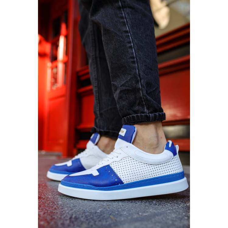 CH201 - CBT Hercules Erkek Ayakkabı SAX MAVI/BEYAZ