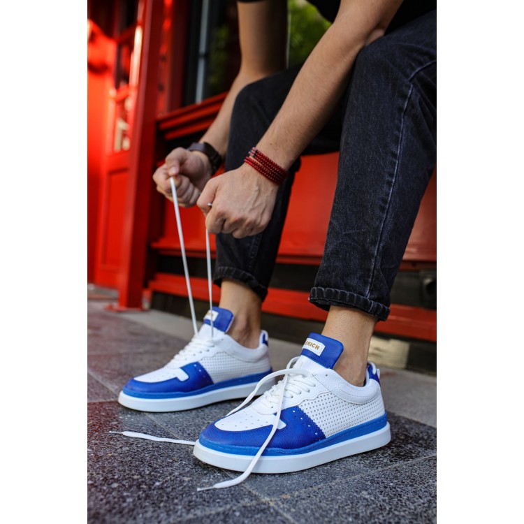 CH201 - CBT Hercules Erkek Ayakkabı SAX MAVI/BEYAZ