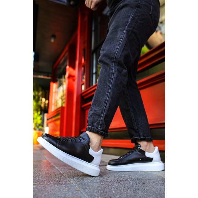 CH256 - CBT Estrella Erkek Ayakkabı SIYAH/BEYAZ CH256 - CBT Estrella Erkek Ayakkabı SIYAH/BEYAZ