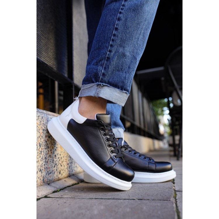 CH256 - CBT Estrella Erkek Ayakkabı SIYAH/BEYAZ CH256 - CBT Estrella Erkek Ayakkabı SIYAH/BEYAZ