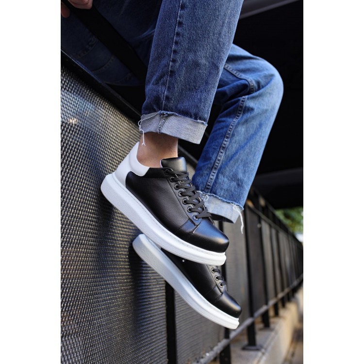 CH256 - CBT Estrella Erkek Ayakkabı SIYAH/BEYAZ CH256 - CBT Estrella Erkek Ayakkabı SIYAH/BEYAZ