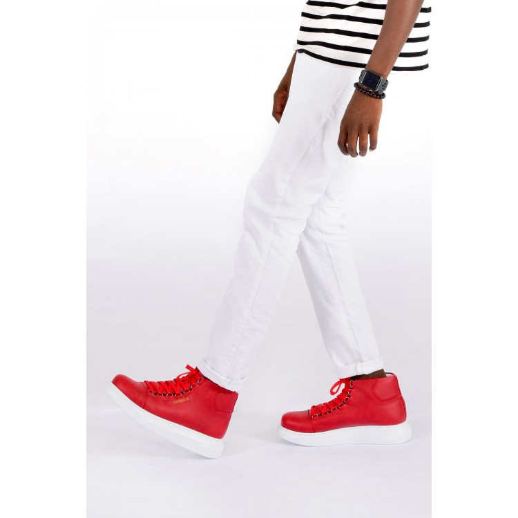 CH258 - CBT Roma Erkek Bot KIRMIZI