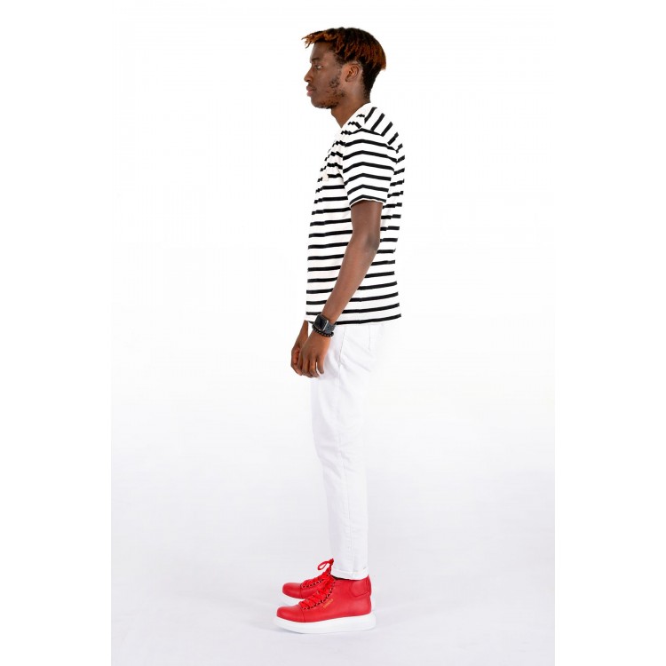 CH258 - CBT Roma Erkek Bot KIRMIZI