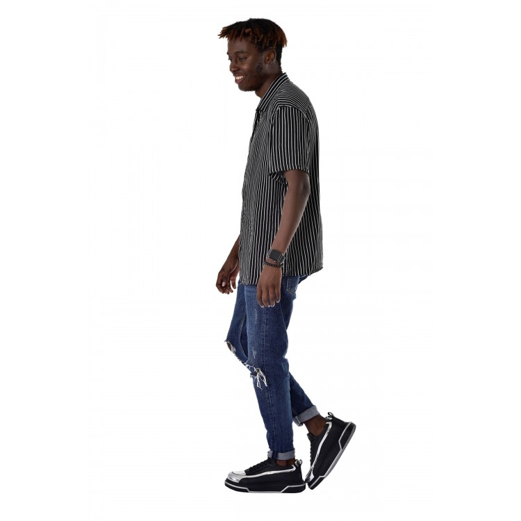 CH241 - CST Signature Line Up Erkek Ayakkabı SIYAH/GUMUS