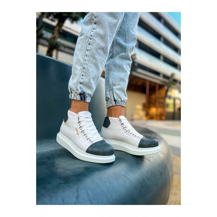 CH258 - GBT Roma Colourful Erkek Bot BEYAZ/ANTRASIT CH258 - GBT Roma Colourful Erkek Bot BEYAZ/ANTRASIT