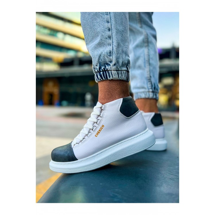 CH258 - GBT Roma Colourful Erkek Bot BEYAZ/ANTRASIT CH258 - GBT Roma Colourful Erkek Bot BEYAZ/ANTRASIT