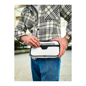 CH101 - Poani Tablet Erkek Çanta BEYAZ/SIYAH