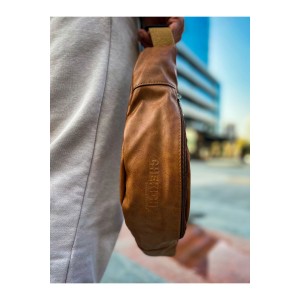 CNT010 - Cilt Deri Erkek Çapraz Çanta TABA