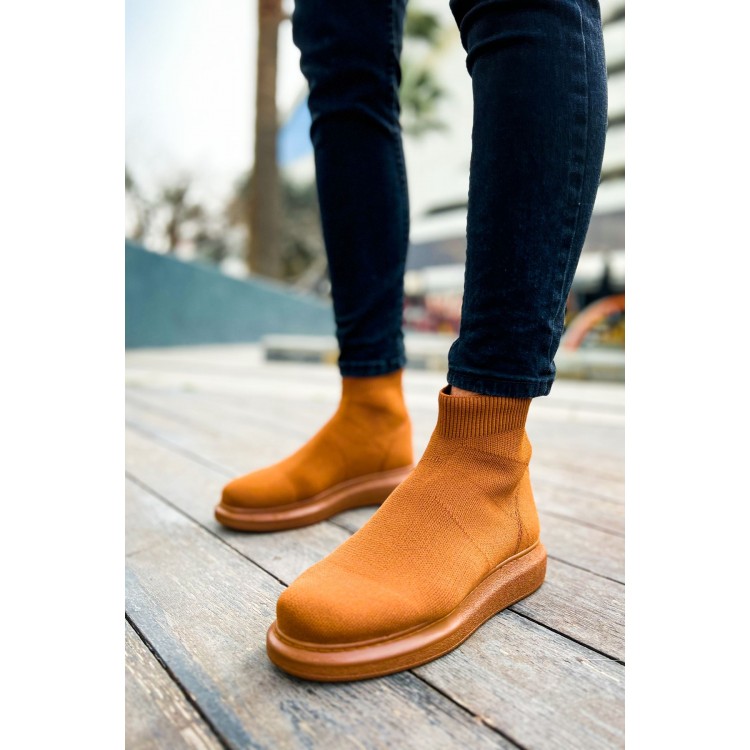 CH207 - TRT Maglieria-T Erkek Ayakkabı TABA