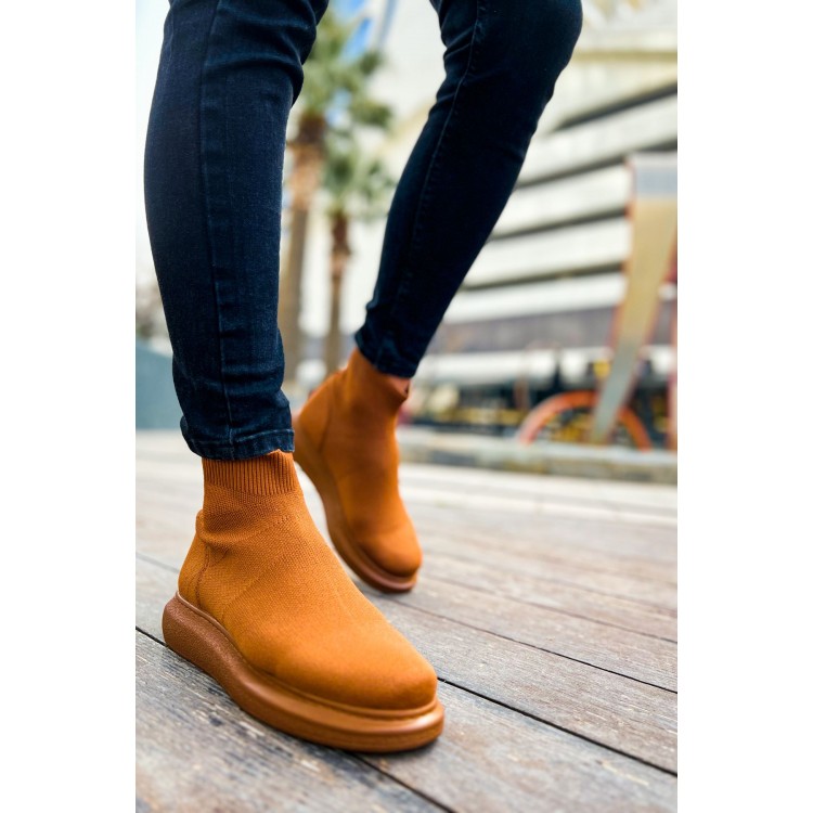 CH207 - TRT Maglieria-T Erkek Ayakkabı TABA