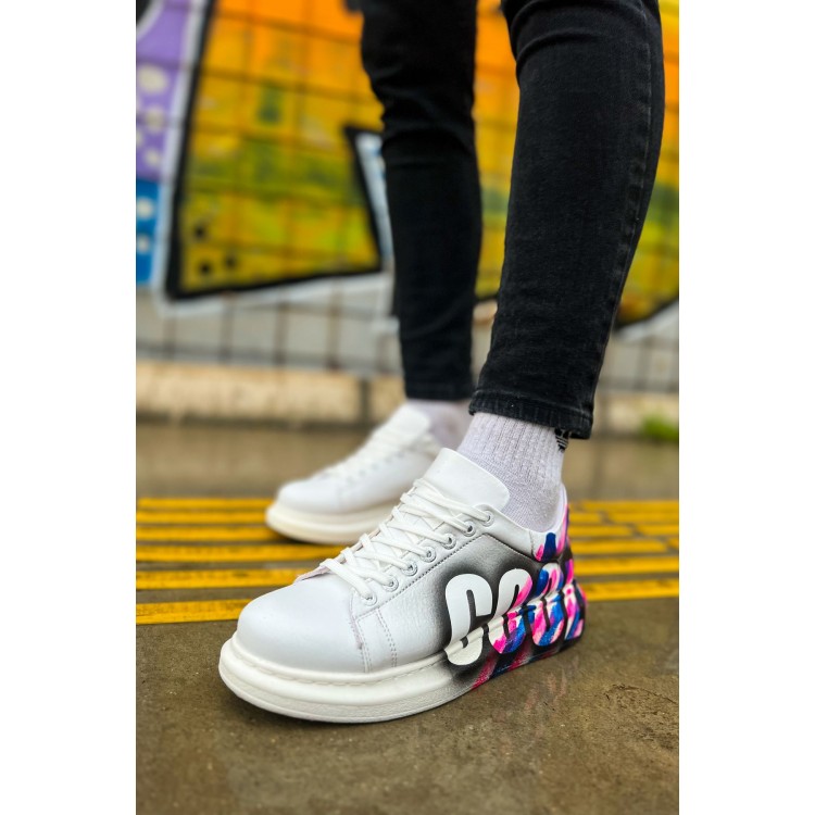 CH254 - CBT Pittura Erkek Ayakkabı 486 PEMBE / MAVI COOL CH254 - CBT Pittura Erkek Ayakkabı 486 PEMBE / MAVI COOL