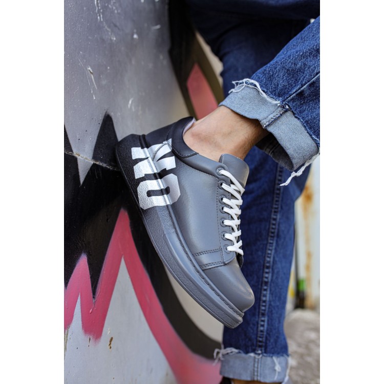 CH254 - CBT Pittura Erkek Ayakkabı 402 YS GRI / KOYU GRI CH254 - CBT Pittura Erkek Ayakkabı 402 YS GRI / KOYU GRI