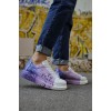 CH254 - CBT Pittura Erkek Ayakkabı 447 BEYAZ / MOR