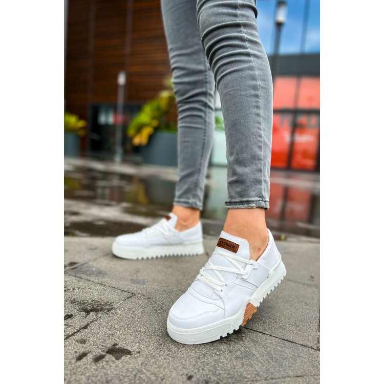 CH067 - GBT Warrem Erkek Ayakkabı BEYAZ / BEYAZ