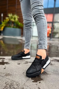 CH067 - GBT Warrem Erkek Ayakkabı SIYAH/SIYAH