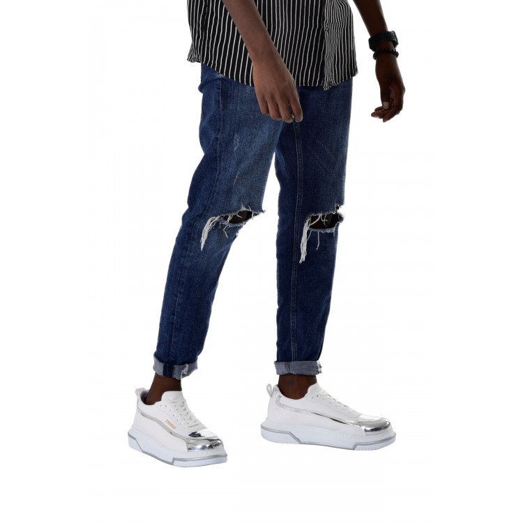 CH241 - CBT Signature Line Up Erkek Ayakkabı BEYAZ/GUMUS