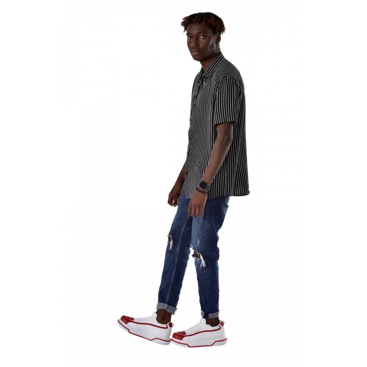 CH241 - CBT Signature Line Up Erkek Ayakkabı KIRMIZI / BEYAZ