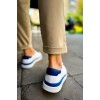 CH979 - Santoni GBT Spor Erkek Ayakkabı BEYAZ/MAVI