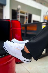 CH075 - CBT Signature Erkek Ayakkabı BEYAZ/SIYAH