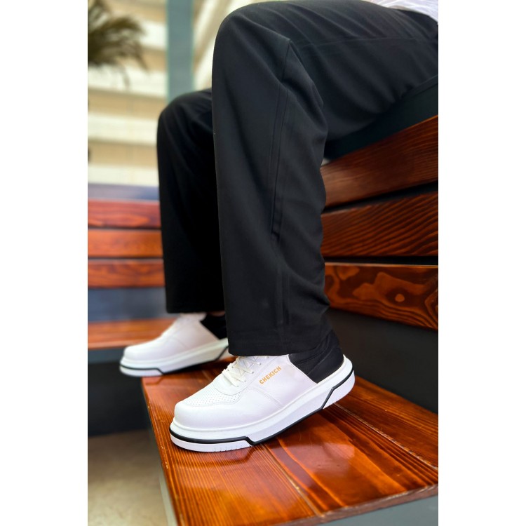 CH075 - CBT Signature Erkek Ayakkabı BEYAZ/SIYAH