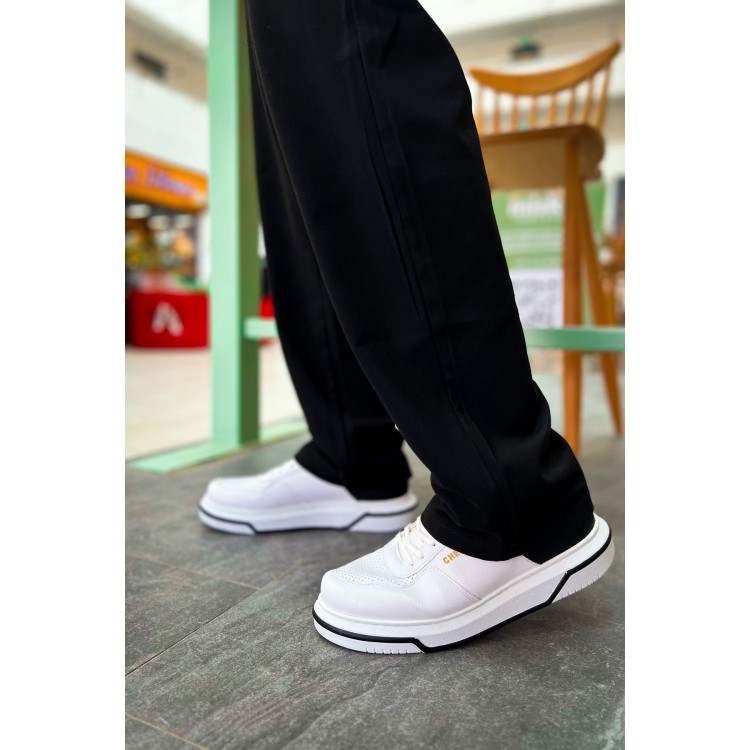 CH075 - CBT Signature Erkek Ayakkabı BEYAZ/SIYAH