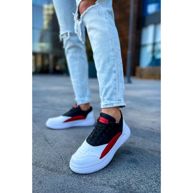 CH115 - CBT Literide Erkek Ayakkabı BEYAZ/KIRMIZI/SIYAH