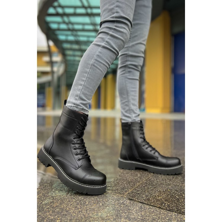 CH009 - FST Military Erkek Bot SIYAH