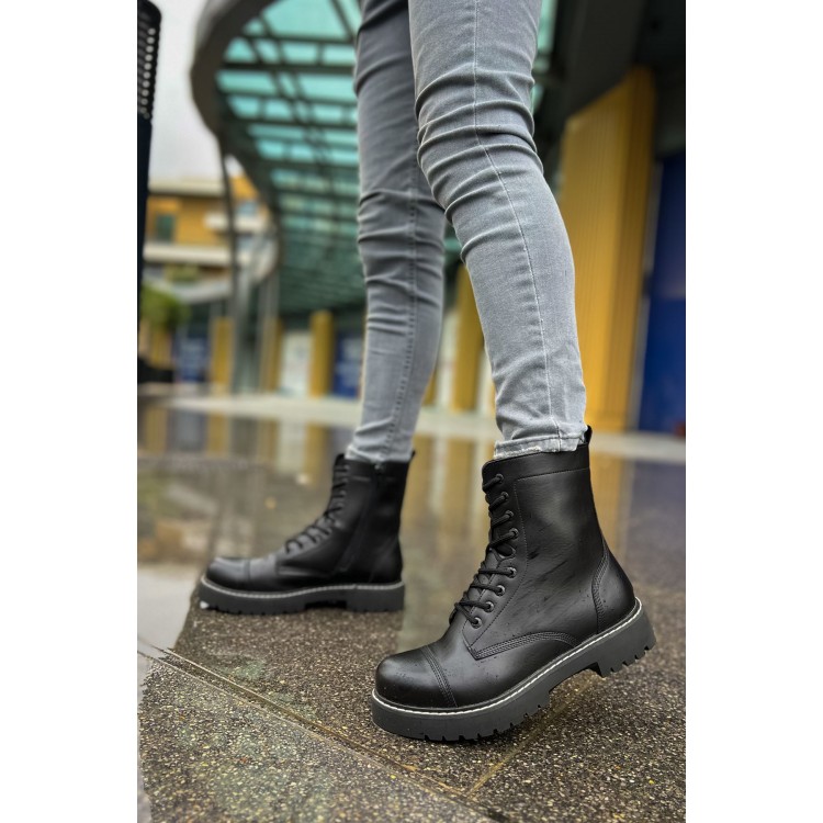 CH009 - FST Military Erkek Bot SIYAH