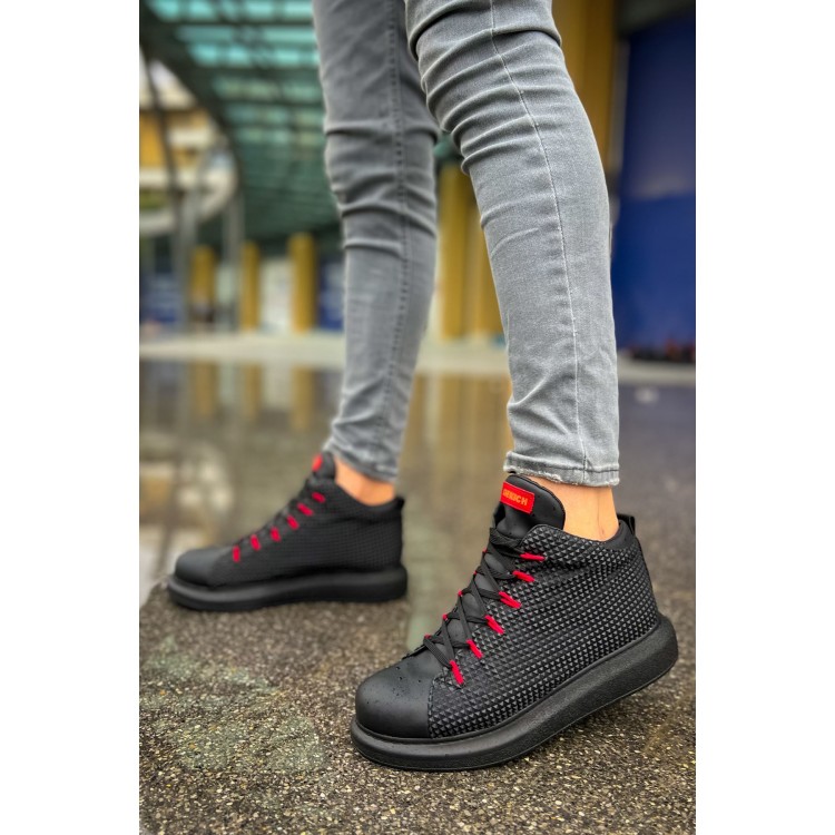 CH111 - GST Milano Erkek Bot SIYAH/KIRMIZI CH111 - GST Milano Erkek Bot SIYAH/KIRMIZI