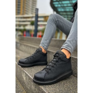 CH111 - GST Milano Erkek Bot SIYAH/SIYAH