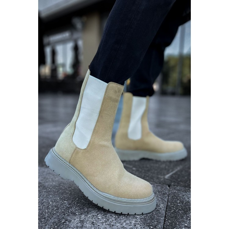 CH223 - SRT Alaska Süet Erkek Bot KUM