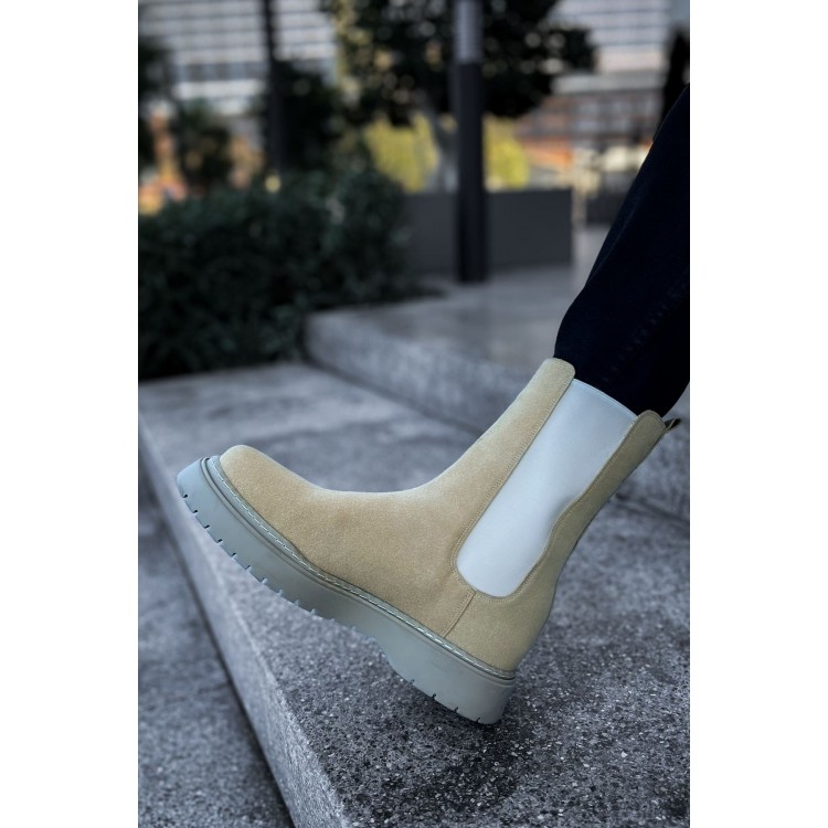 CH223 - SRT Alaska Süet Erkek Bot KUM