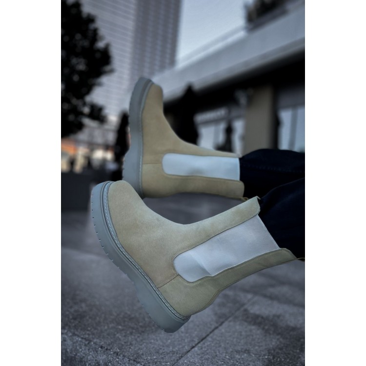 CH223 - SRT Alaska Süet Erkek Bot KUM