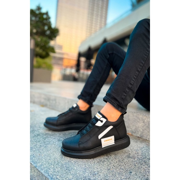 CH131 - GST Frogner Erkek Bot SIYAH/BEYAZ CH131 - GST Frogner Erkek Bot SIYAH/BEYAZ