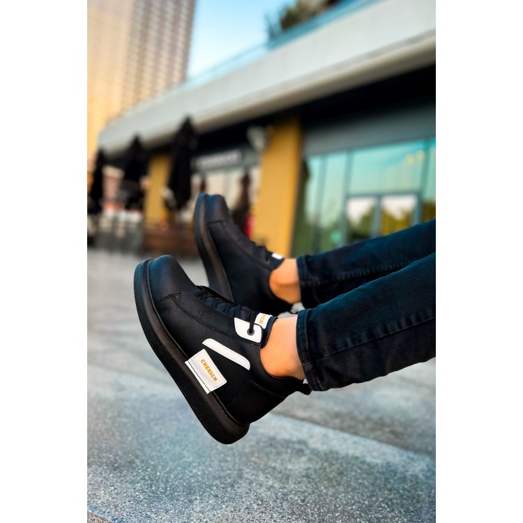 CH131 - GST Frogner Erkek Bot SIYAH/BEYAZ CH131 - GST Frogner Erkek Bot SIYAH/BEYAZ