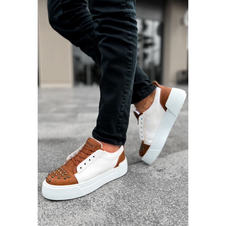 CH169 - CBT Thorn Erkek Ayakkabı TABA/BEYAZ