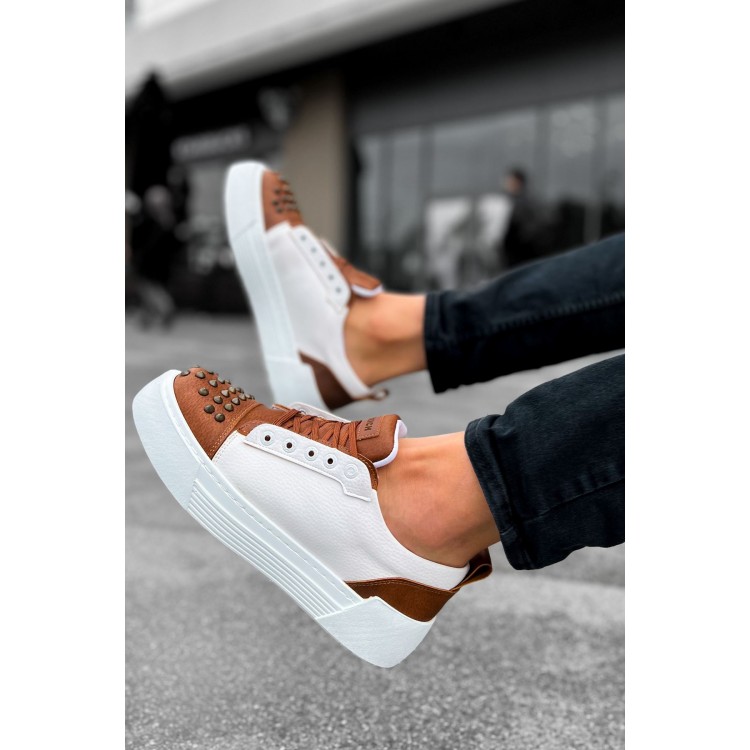 CH169 - CBT Thorn Erkek Ayakkabı TABA/BEYAZ