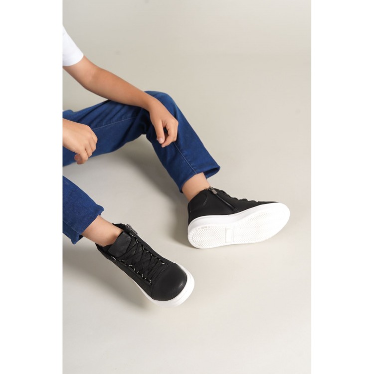 1012 - Roma Çocuk Ayakkabı SIYAH