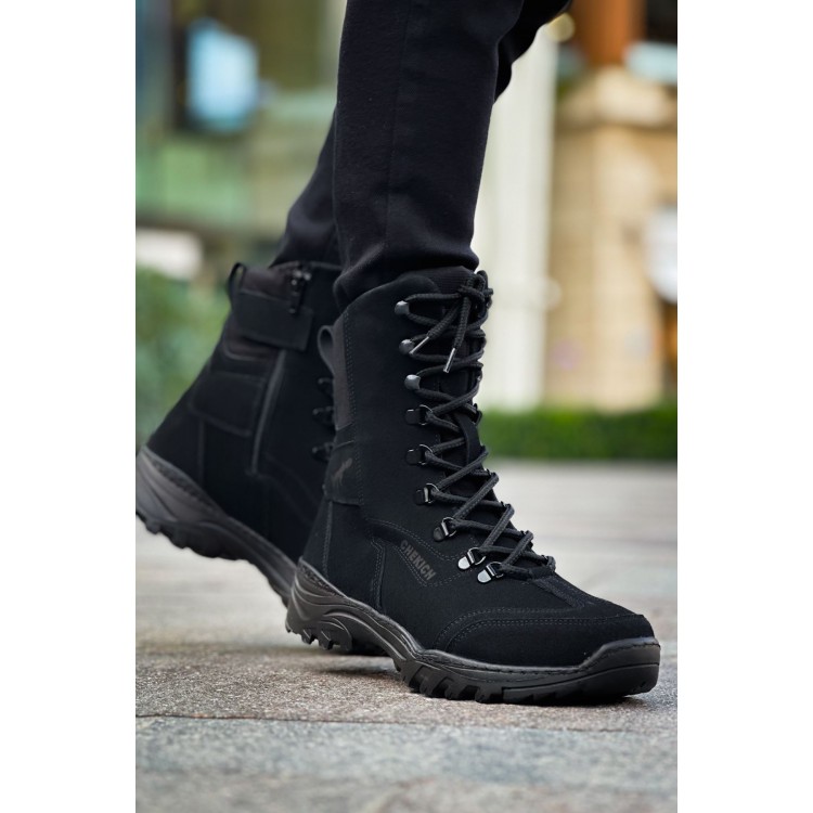 CH051 - SST Scalatore Erkek Bot SIYAH CH051 - SST Scalatore Erkek Bot SIYAH