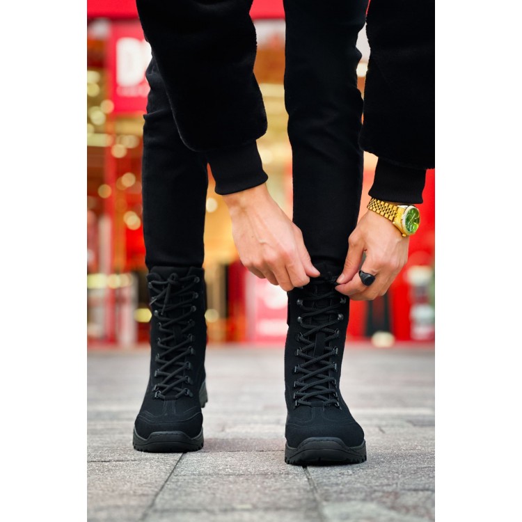 CH051 - SST Scalatore Erkek Bot SIYAH CH051 - SST Scalatore Erkek Bot SIYAH