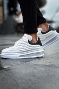 CH299 - GBT Sollıevo Erkek Ayakkabı BEYAZ/SIYAH